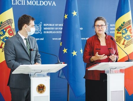 Попеску и Матернова (Источник: mfa.gov.md)